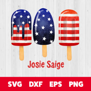 josie saige ice cream png sublimation 4th of july png sublimation