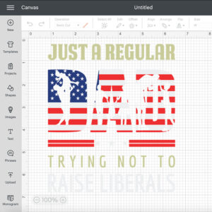 just a regular dad trying not to raise liberals svg american flag svg fathers day svg 1