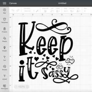 keep it sassy svg quote svg 1