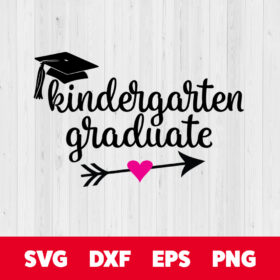 kindergarten graduate arrow svg