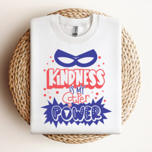 kindness is my superpower svg boy super hero mask kindness svg 2