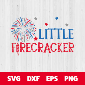 little firecracker svg 4th of july svg cutting files