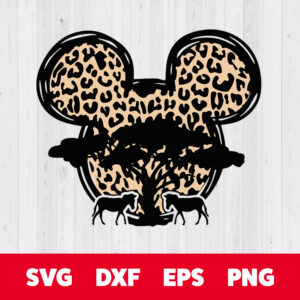 magical trip svg castle vacation svg animal print mouse ears svg