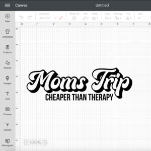 moms trip cheaper than therapy svg moms vacation svg cut files 1