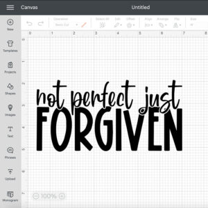 not perfect just forgiven svg quote to remind us of the christian essence 1