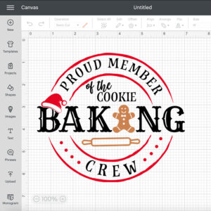 proud member of the cookie baking crew svg baking team design svg 1