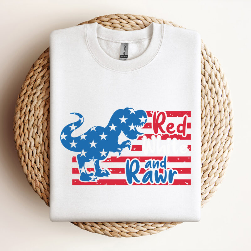 red white rawr svg 4th of july svg independence day svg 2