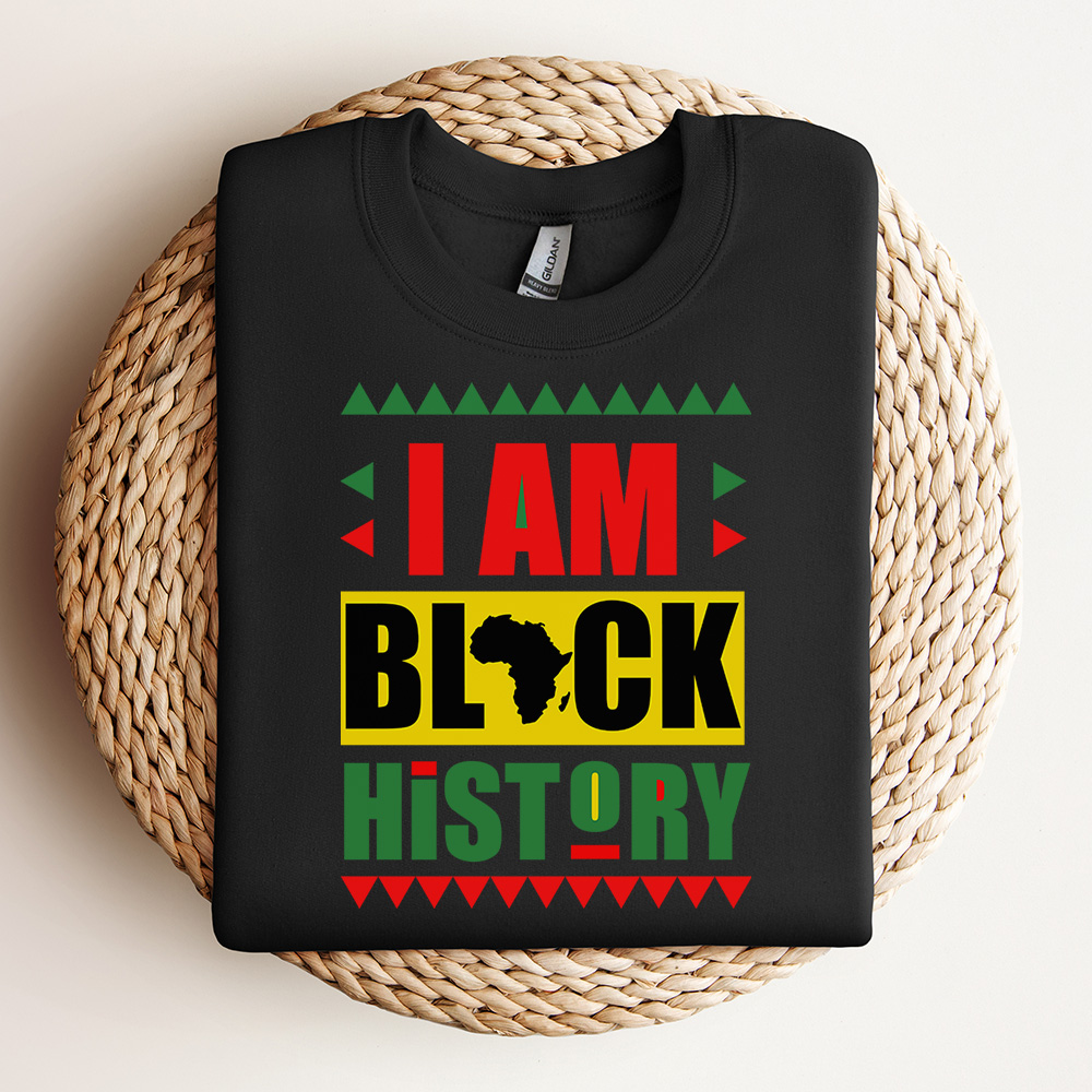 Teach I Am Black History Month SVG