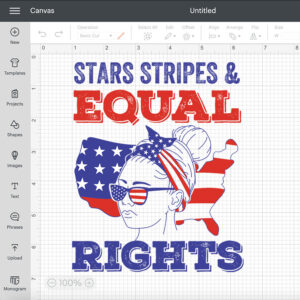 woman stars stripes equal rights svg fourth of july svg 1