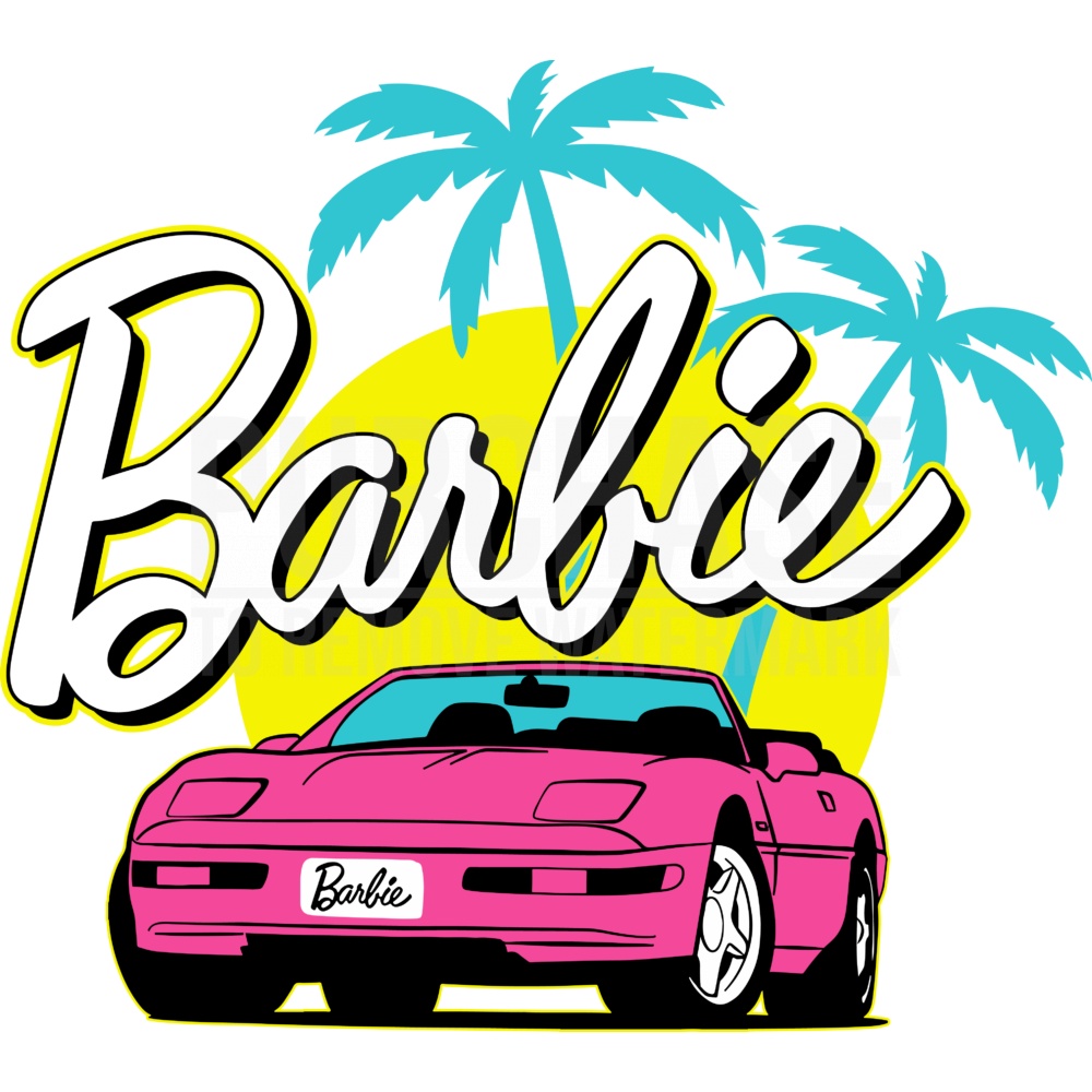 Barbie Malibu Logo SVG, Barbie Girl Svg, Hot Barbie Svg