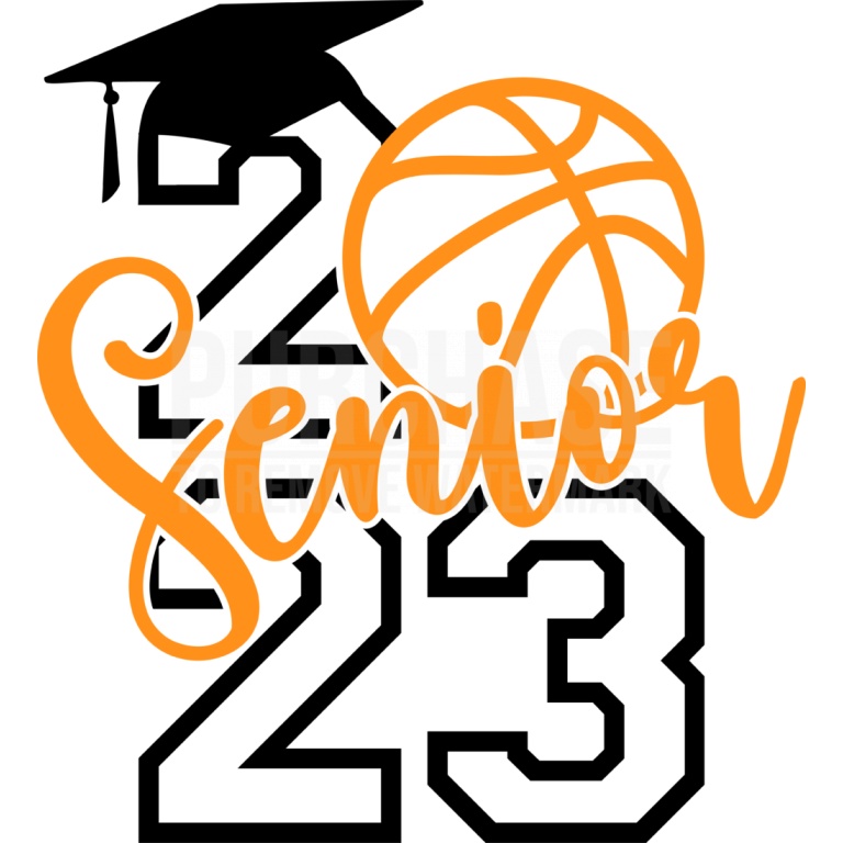 Senior Basketball Class Of 2023 Svg Senior 2023 Svg Graduation 2023 Svg