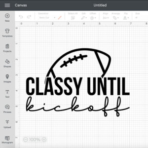 classy until kickoff svg football game day t shirt design svg png cut files 1