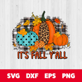 its fall yall pumpkin png sublimation design 1