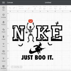 nike just boo it svg skeleton just boo it svg 1