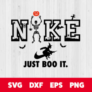 nike just boo it svg skeleton just boo it svg