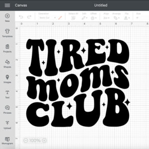 tired moms club svg mothers life quote t shirt design svg png cut files cricut 1