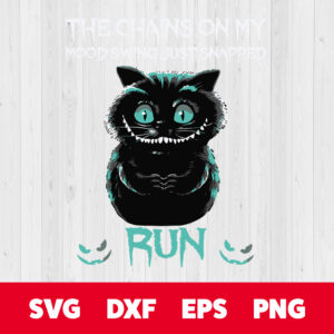 cat the chains on my mood swing just snapped run svg