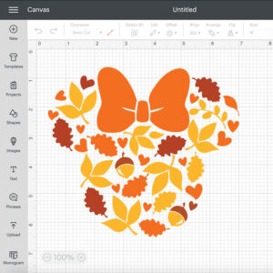 fall leaves mouse head svg fall mouse head svg 1