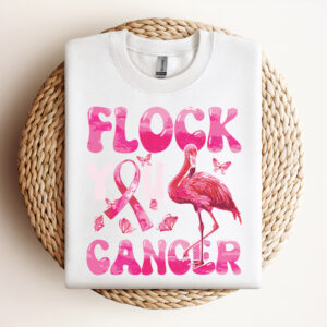 flock you flamingo cancer breast cancer awareness svg 2