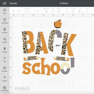 welcome back to school nurse first day of school leopard svg 1