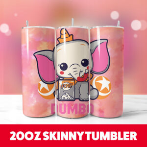 Dumbo Tumbler Wrap 20oz Skinny Tumbler