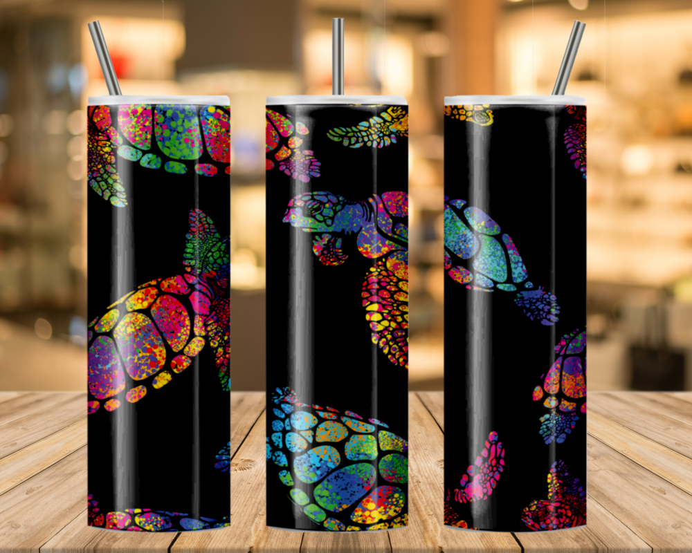 Sublimation tumblers, 20 oz skinny tumbler template, cloudy