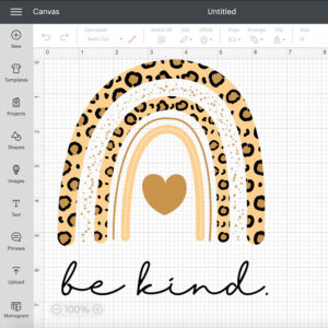 Be Kind Rainbow PNG Instant Download 2