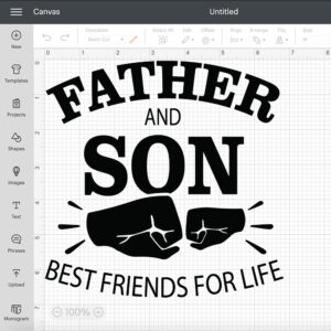 Father And Son Best Friends For Life SVG 2