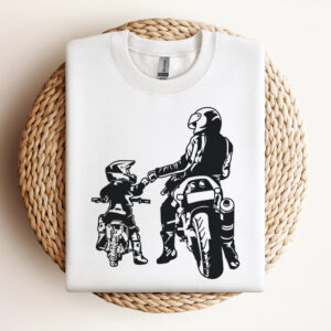 Father And Son Biker Like Father Like Son SVG 3