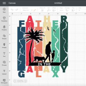 Father In The Galaxy SVG 2
