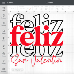 Feliz San Valentin SVG Valentines Day T shirt Latino Design SVG Cut Files Cricut 2