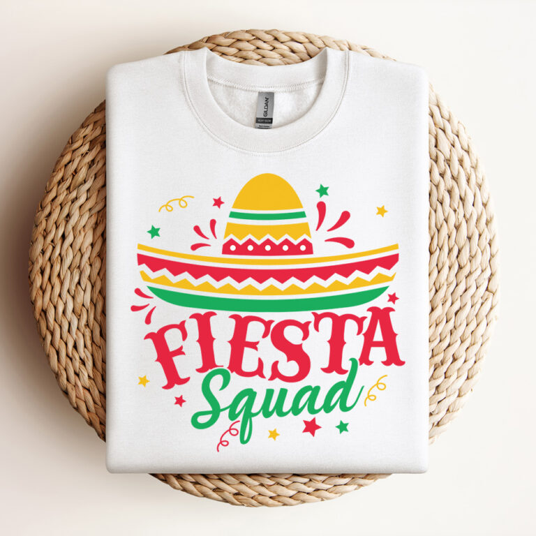 Fiesta Squad SVG Cinco de Mayo SVG Fiesta shirt Sombrero SVG 3