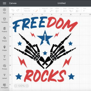 Freedom Rocks 4th Of July SVG 4th of July SVG Independence Day SVG 2