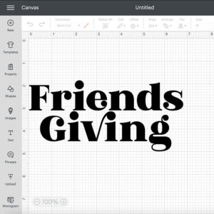 Friends Giving SVG Thanksgiving Friends Cricut Silhouette SVG cut files 2