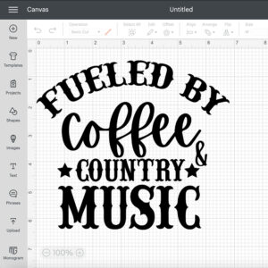 Fueled By Coffee And Country Music SVG Country Music SVG Western SVG 2