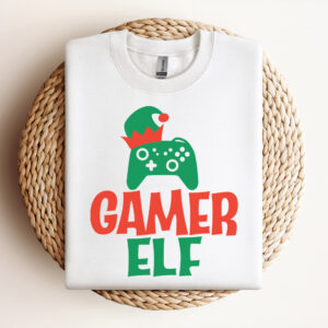 Gamer Elf SVG 3