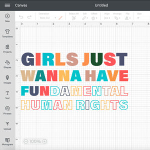 Girls Just Want to Have Fundamental Rights SVG LGBTQ Pride SVG 2