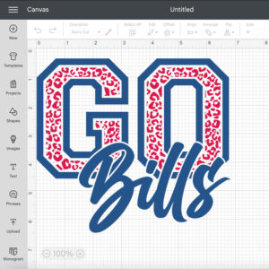 Go Bills SVG NFL Football Team T shirt SVG Design Cut Files Cricut Sublimation 2