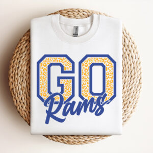 Go Rams SVG NFL Los Angeles Football Team T shirt Design SVG Cut Files Cricut 3