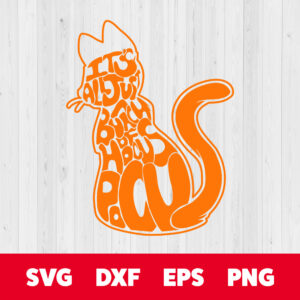 Halloween Cat SVG Its All Just A Bunch Of Hocus Pocus SVG 1