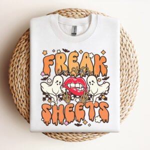 Halloween Freak In The Sheets Ghost Halloween Lips SVG 3