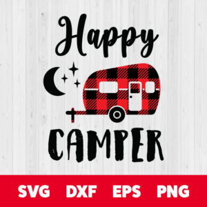 Happy Camper SVG 1