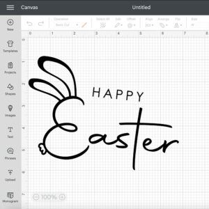 Happy Easter Bunny SVG Easter SVG Easter Shirt SVG Easter Gift for her SVG 2