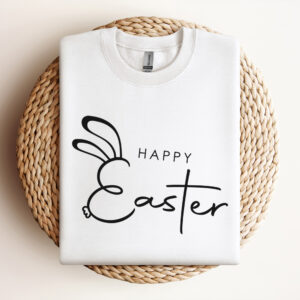 Happy Easter Bunny SVG Easter SVG Easter Shirt SVG Easter Gift for her SVG 3