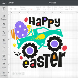 Happy Easter Truck SVG Funny Easter Truck SVG Design For Kids T shirt 2