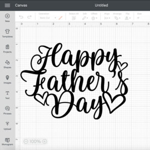 Happy Fathers Day SVG Dads Day Glow Forge Cake Topper cut files 2