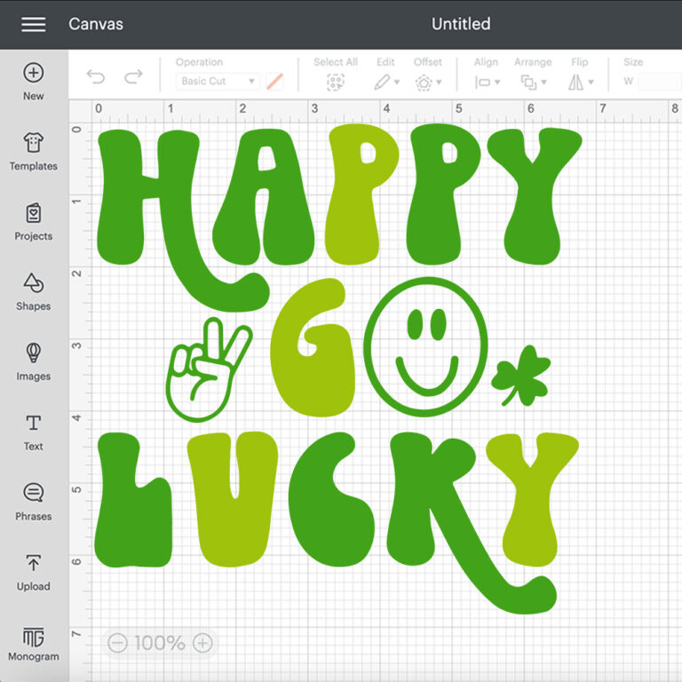 Happy Go Lucky Retro SVG St Patricks Day SVG 2