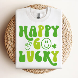Happy Go Lucky Retro SVG St Patricks Day SVG 3