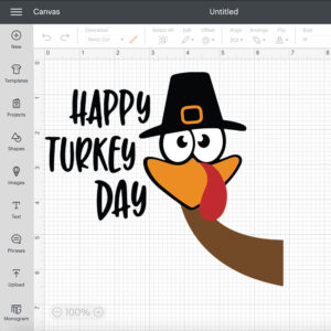 Happy Turkey Day SVG 2