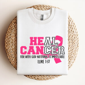 Heal Cancer SVG Breast Cancer Awareness SVG Cut Files Cricut 3